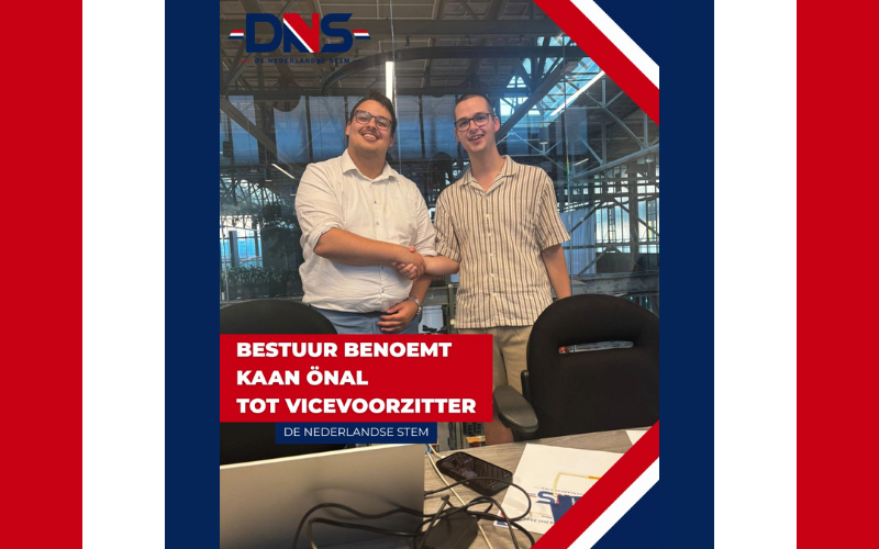 Bestuur benoemt Kaan Önal tot vicevoorzitter